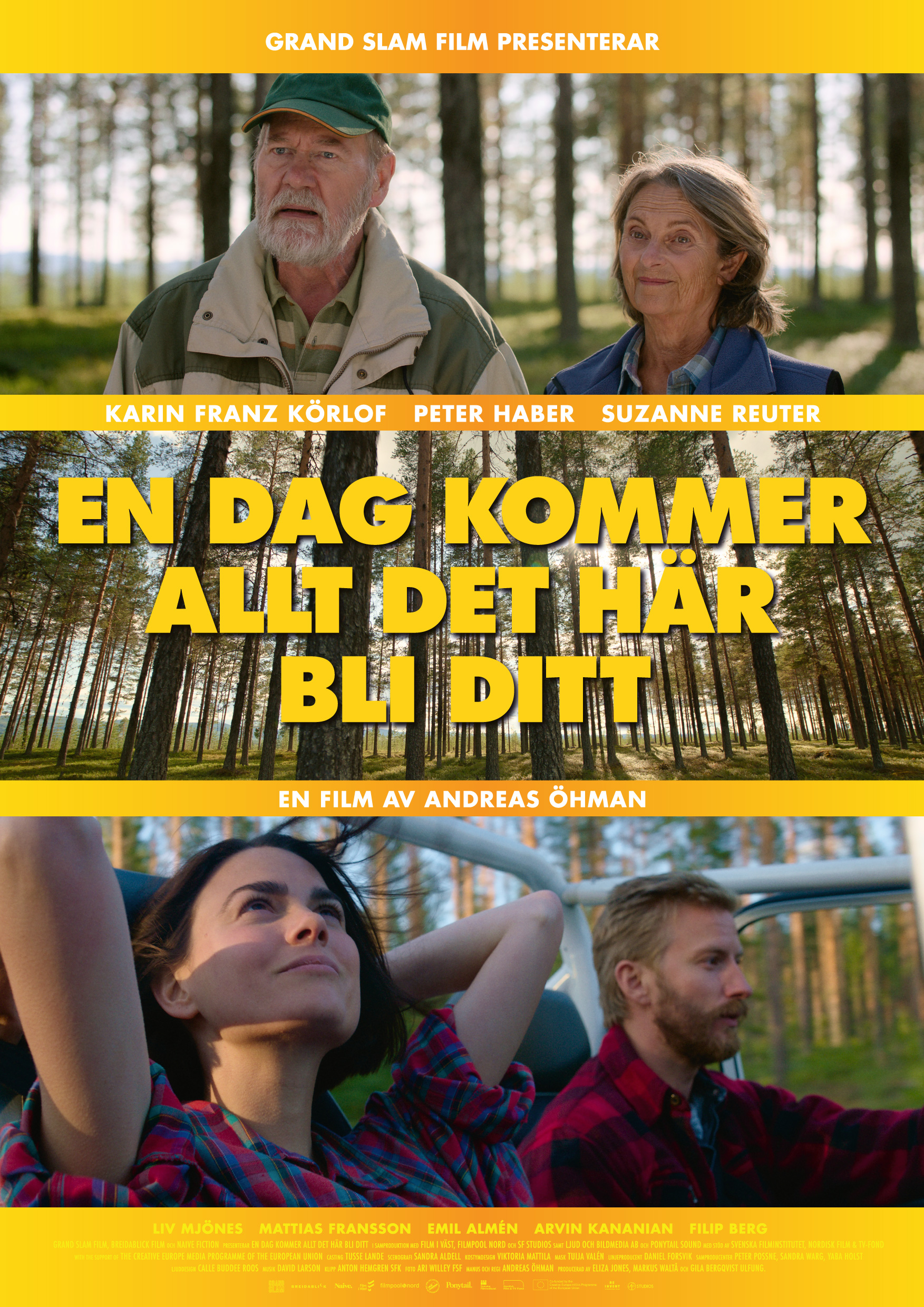 Affisch för EN DAG KOMMER ALLT DET HÄR ATT BLI DITT på Bio i Kiruna på Kiruna Folkets Hus