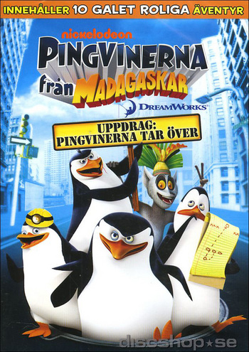 Affisch fr Pingvinerna från Madagaskar 2D(sv tal) p Bio i Kiruna p Kiruna Folkets Hus