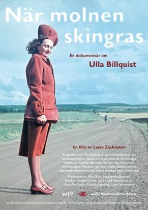 Affisch fr När molnen skingras Ulla Billqvist p Bio i Kiruna p Kiruna Folkets Hus